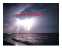Weather Forecasting