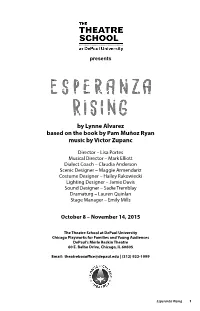 Esperanza Rising Program