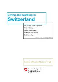 Living and Working In