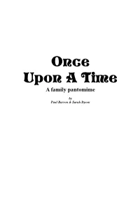 Once Upon a Time a Family Pantomime