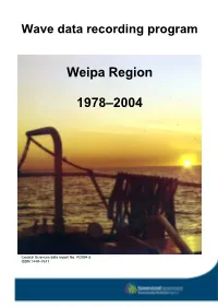 Wave Data Recording Program