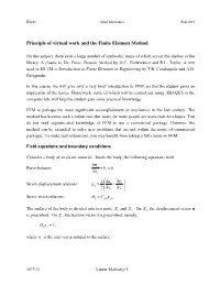 3 Principle of Virtual Work And