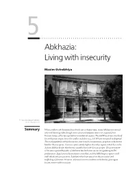 5 Abkhazia: Living with Insecurity