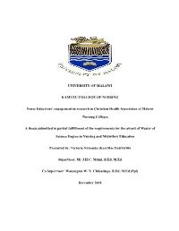 University of Malawi