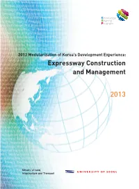 Expressway Construction and Management