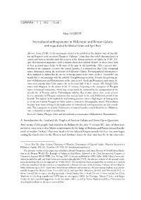 Intercultural Anthroponomy in Hellenistic and Roman Galatia with Maps Drafted by Michael Grün and April Ross