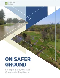 On Safer Ground: Floodplain Buyouts and Community Resilience