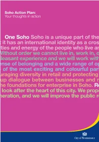 Soho Action Plan: Your Thoughts in Action