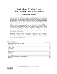 Such a Body We Must Create:” New Theses on Integral Micropolitics
