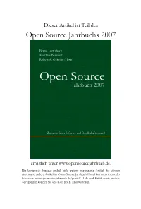 Und Open-Source-Einführung Im Auswärtigen Amt