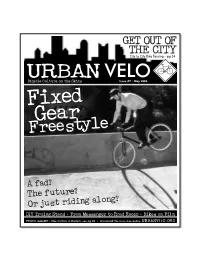 Fixed Gear Fixed Gear