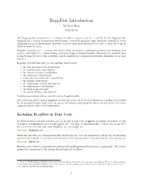 Rcppdist Introduction JB Duck-Mayr 2018-10-21