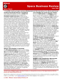 Space Business Review June 2006 Space Smart