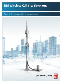 RFS Wireless Cell Site Solutions