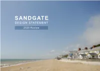 SANDGATE DESIGN STATEMENT 2020 Review