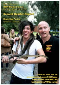 Second Quarter Report