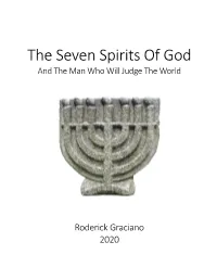 The Seven Spirits of God and the Man Who Will Judge the World