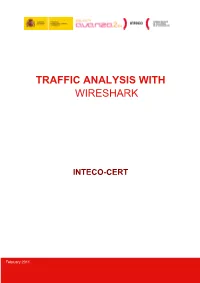 Traffic Analysis with Wireshark
