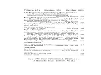 Volume 67.4 Number 873 October 2003
