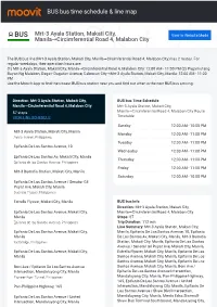 BUS Bus Time Schedule & Line Route