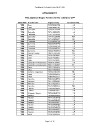 CAT DPF Updated Off-Rd Cond Verif Attach 1