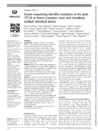 Exome Sequencing Identifies Mutations in the Gene TTC7A In