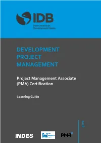 Development Project Management