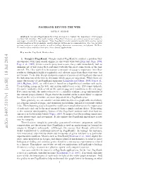 Pagerank Beyond the Web