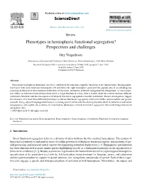 Phenotypes in Hemispheric Functional Segregation? Perspectives and Challenges