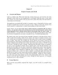 Chapter IV Property Transfers After Death A. Overview and Purpose Land Is a Valuable Asset. When Land Ownership Includes Fores