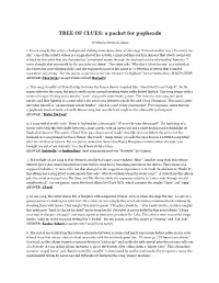 TREE of CLUES: a Packet for Popheads