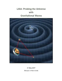 LISA: Probing the Universe with Gravitational Waves