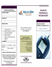 Diabetic Peripheral Neuropathy