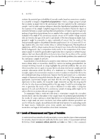 Levels of Measurement and Types of Variables