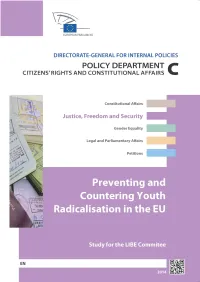 Preventing and Countering Youth Radicalisation in the EU