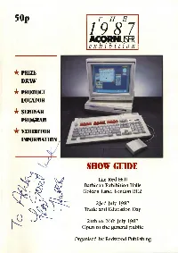 Acorn User Exhibtion