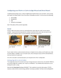 Configuring Your Plotter Or Cutter in Sign Wizard and Neon Wizard Serial