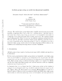 On Finite Groups Acting on Acyclic Low-Dimensional Manifolds