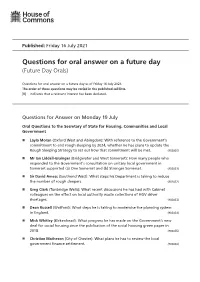View Future Day Orals PDF File 0.11 MB