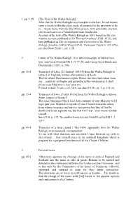 1 Pp. 1-29 [The Trial of Sir Walter Raleigh]