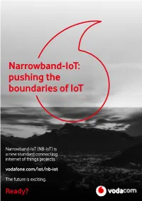 Narrowband-Iot: Pushing the Boundaries of Iot