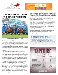 Yes, They Should Raise the Scale of Weights