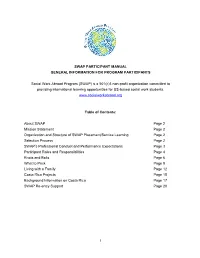 Is a 501(C)3 Non-Profit Organization Committed to Providing International Learning Opportunities for US-Based Social Work Students
