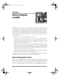 Memory Mapping and DMA