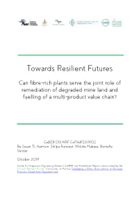 Towards Resilient Futures