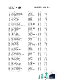 Results – Men Owc Liberec 2011 – Middle – 24