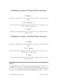 A Bilinear Version of Orlicz-Pettis Theorem. a Bilinear Version of Orlicz-Pettis Theorem