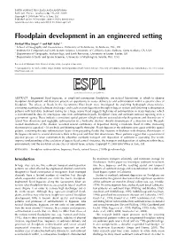 Floodplain Development in an Engineered Setting