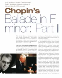 In the Second of a Two-Part Collector's Guide, Dmitry Rachmanov Examines Recordings of This Work from the 1970S Onwards