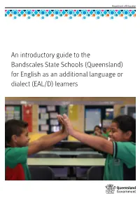 Introductory Guide to the Bandscales State Schools